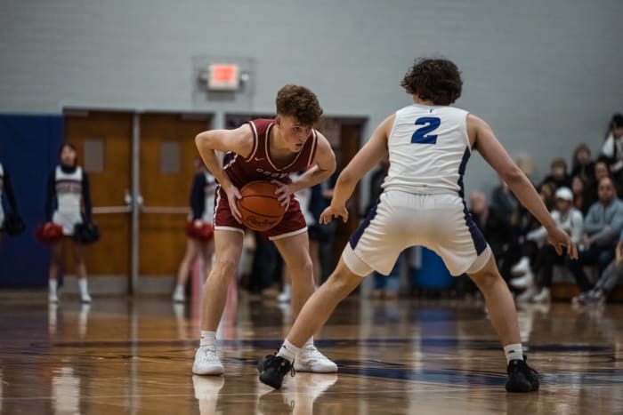 Grove City vs St. Francis DeSales boys basketball 022523 Gabe Haferman10